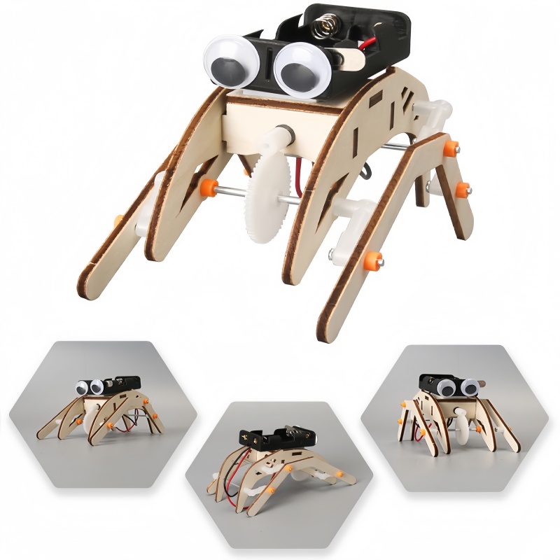 Science And Invention - Diy Handmade Walking Spider Robot Bionic