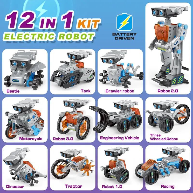 12 in 1 Science Experiment Sol - Science Toys Diy recension och pris