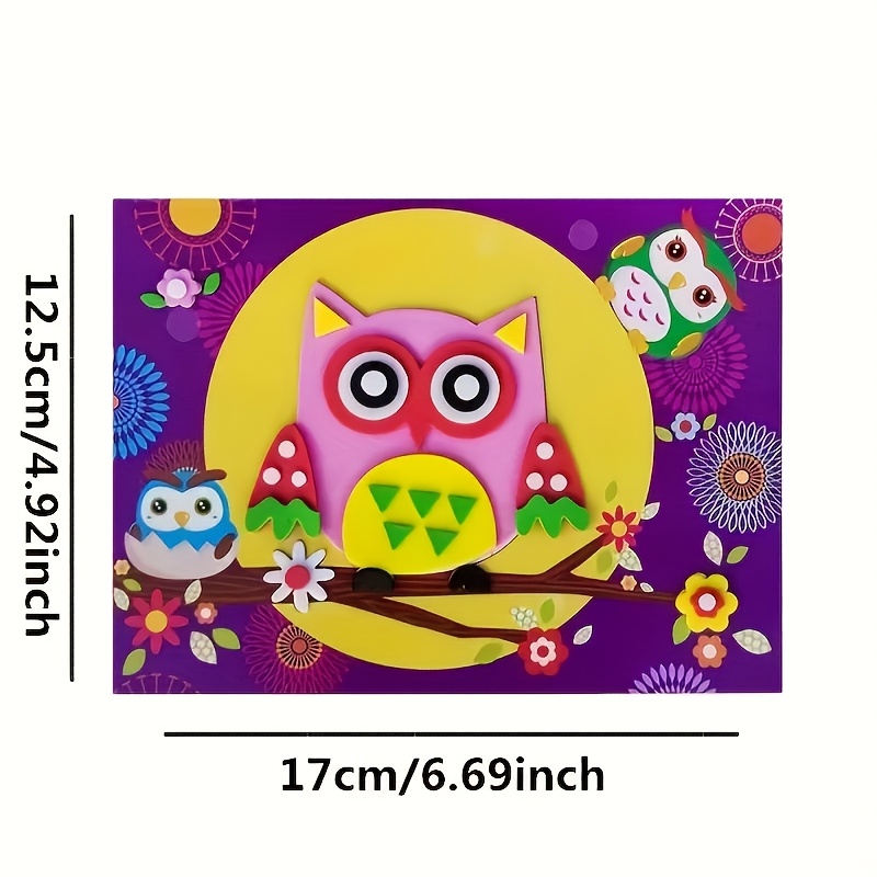 Children's 3D Stickers, 10 Ran - Science Toys Diy recension och pris