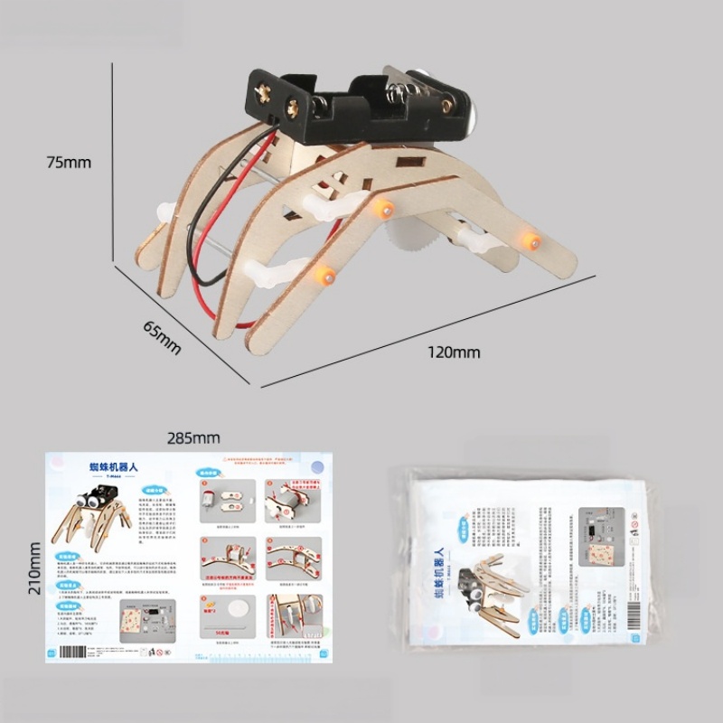 Diy Handmade Walking Spider Ro - Science And Invention recension och pris