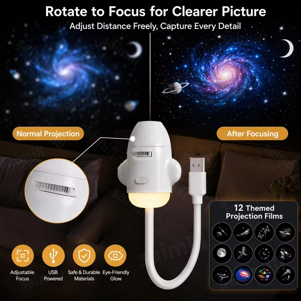 Multi‑Modes Galaxy Star Projec - Planetarium Projector Home recension och pris