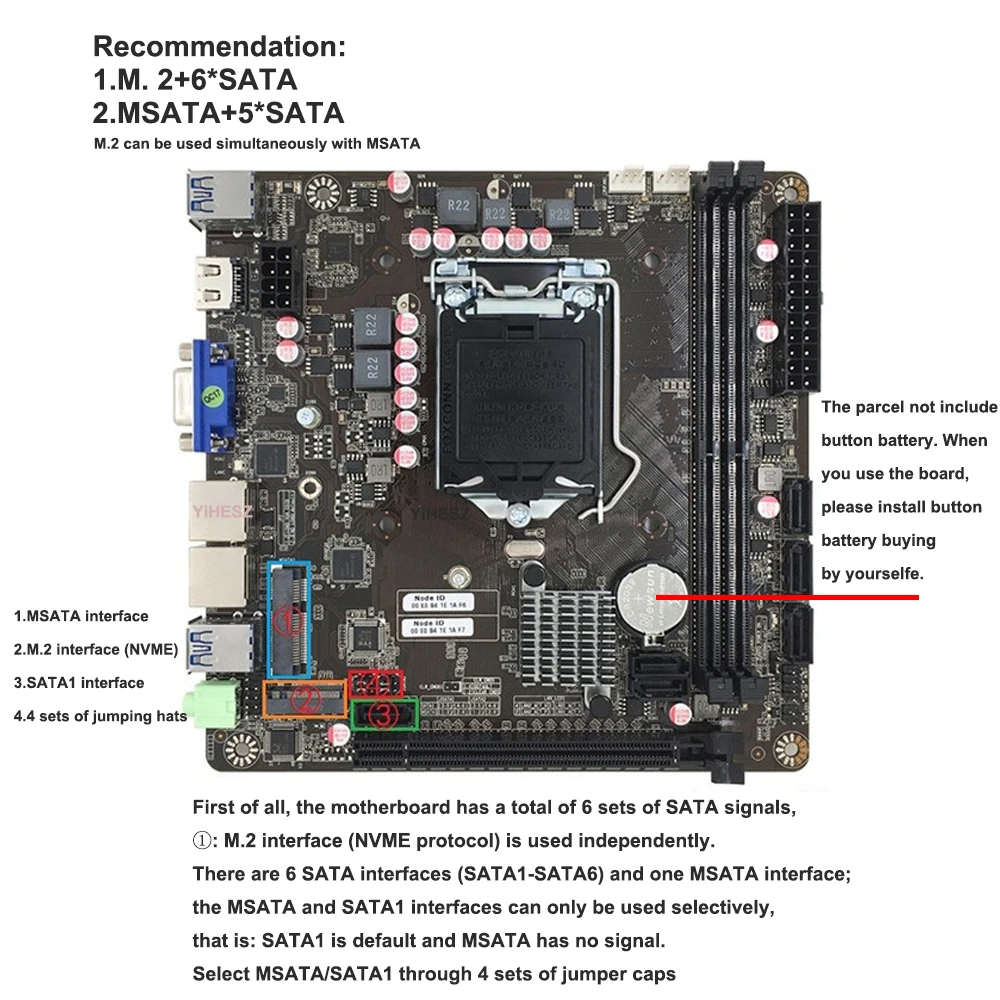B365 Mini-ITX Motherboard LGA  - Science And Invention recension och pris