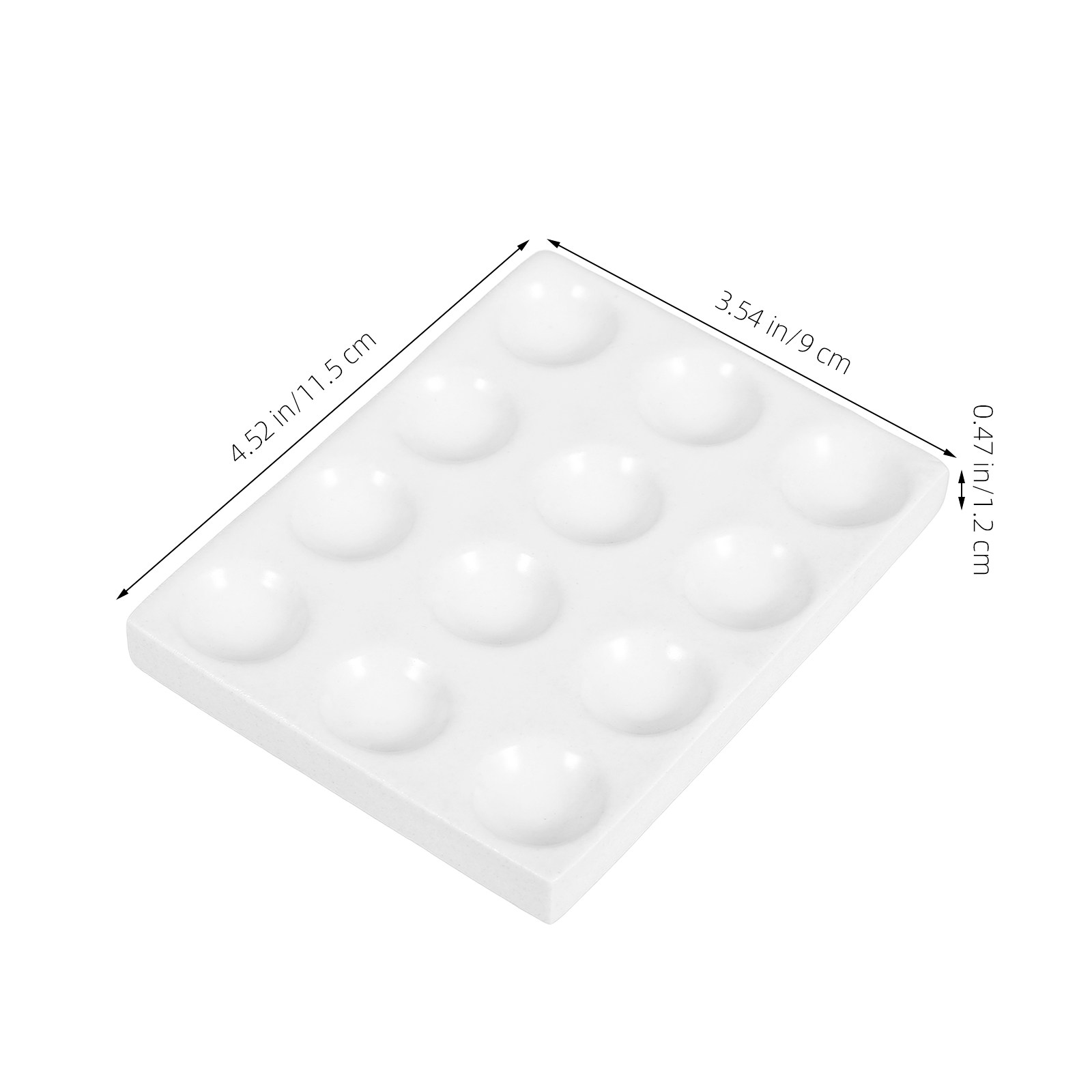 Porcelain Reaction Plate 12 Ca - Science Experiment recension och pris