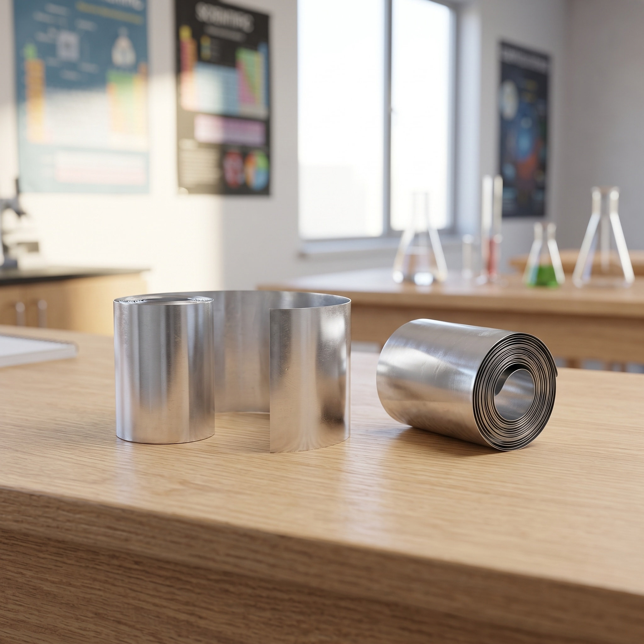 2 Rolls Pure Zinc Anode Sheet  - Science Experiment recension och pris